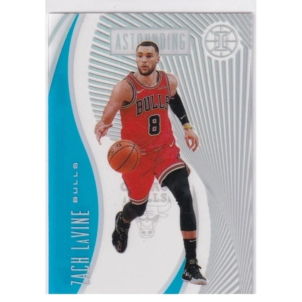 2019-20 Panini Illusions - Astounding Zach LaVine #4 Astounding Blue